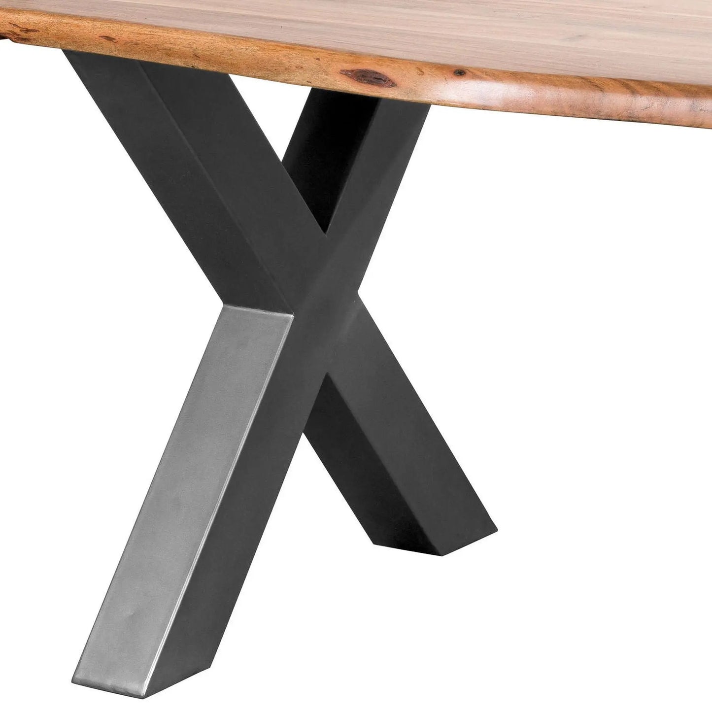 Live Edge Large Dining Table Makur Interior