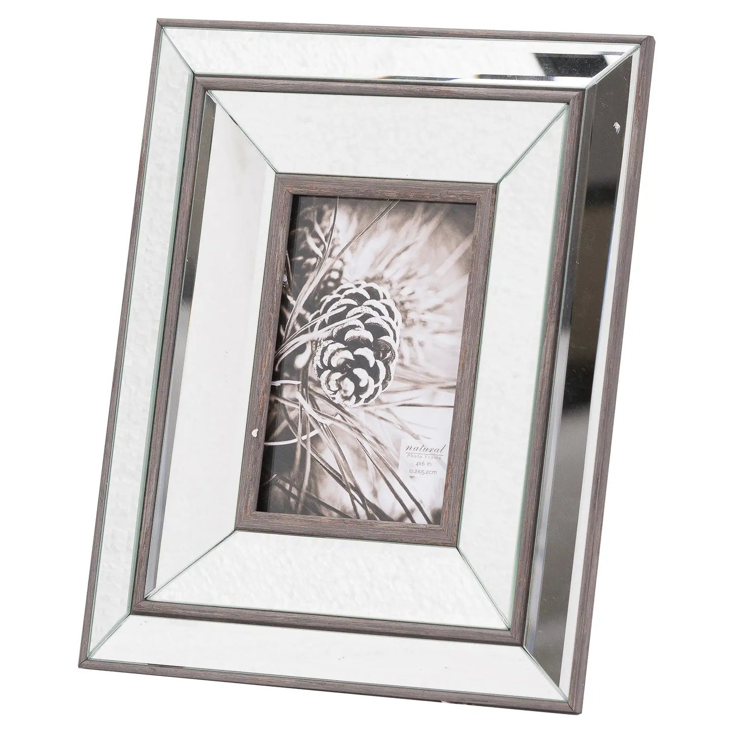 Tristan Mirror And Wood 4X6 Frame Makur Interior