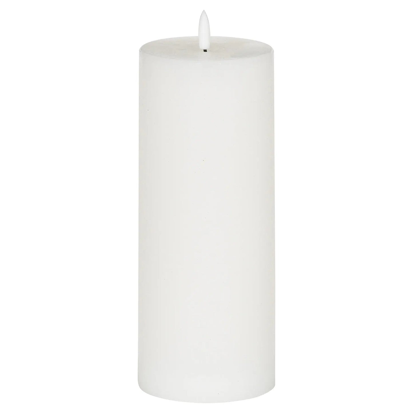 Luxe Collection Natural Glow 3.5x9 LED White Candle Makur Interior