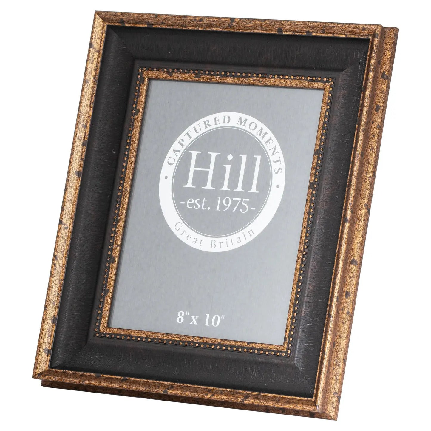 Black And Antique Gold Beaded 8X10 Photo Frame Makur Interior