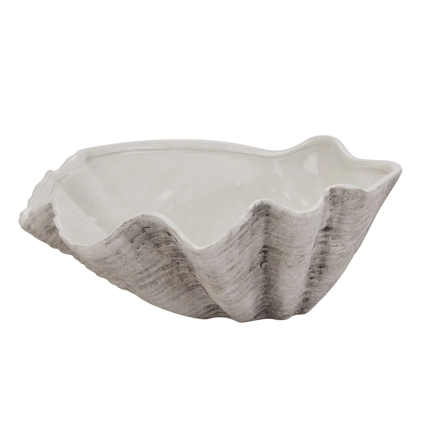 Large Ceramic Adele Shell Bowl Makur Interior