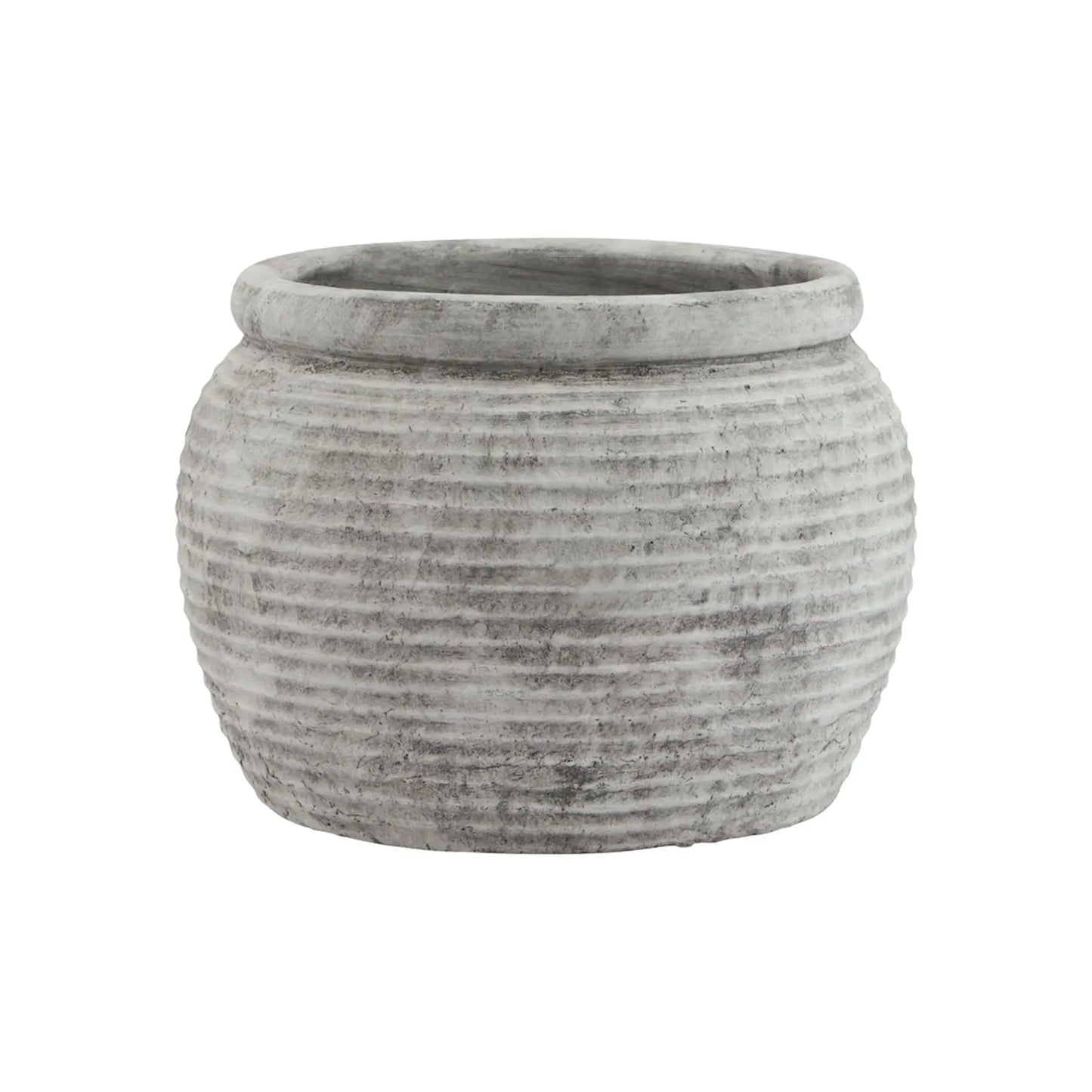 Athena Rimmed Plant Pot Makur Interior