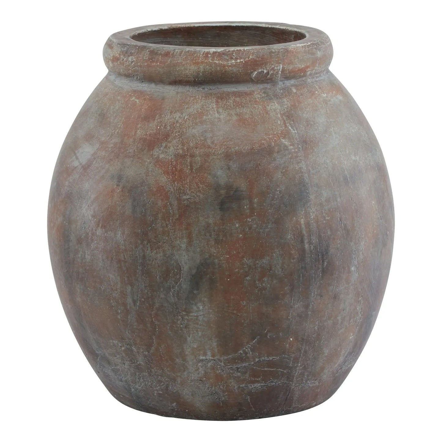 Siena Brown Jar Shaped Planter Makur Interior