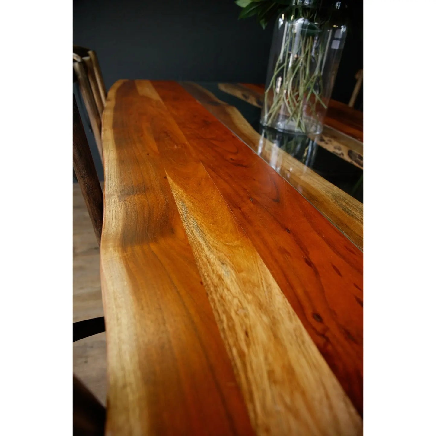 Live Edge Collection Large River Dining Table Makur Interior