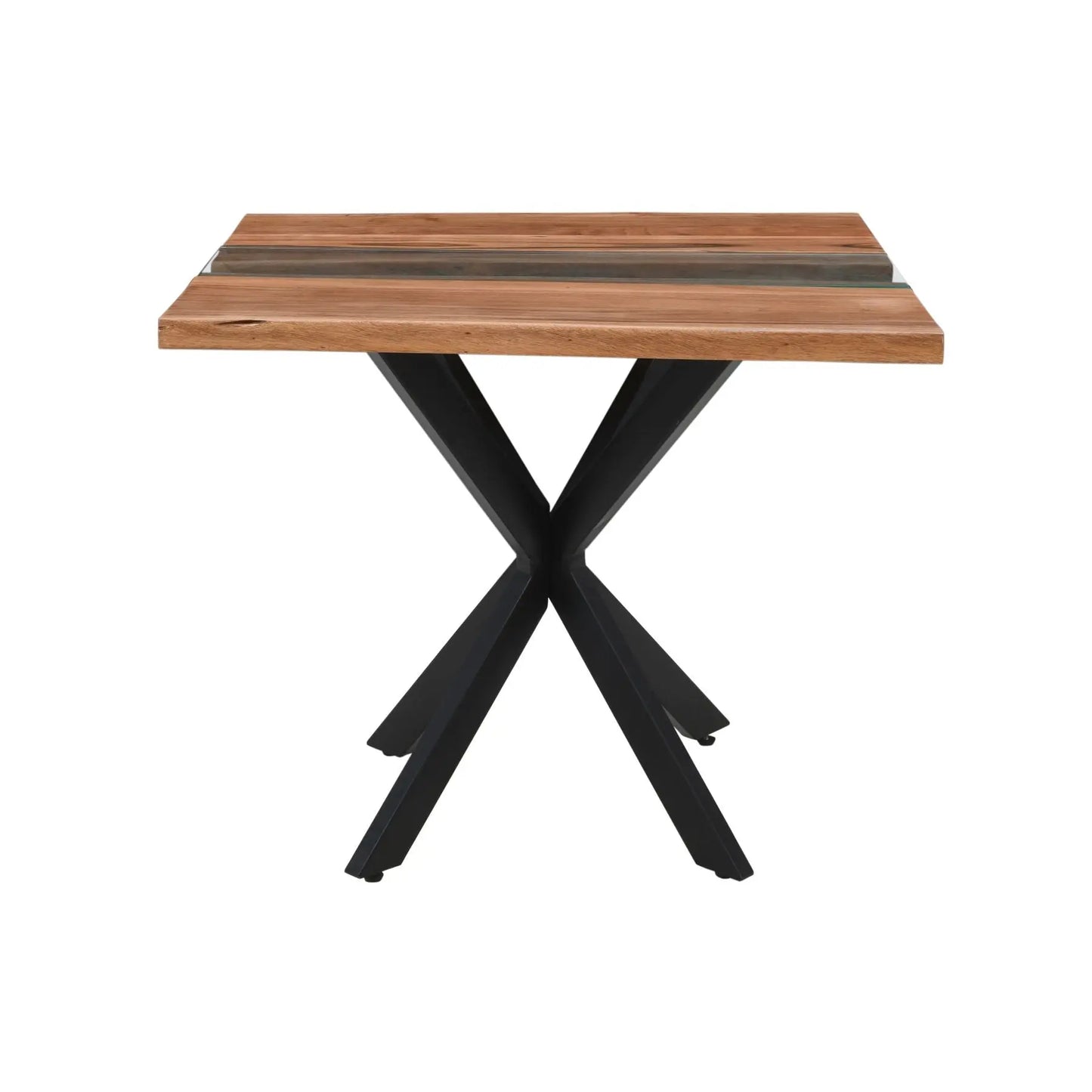 Live Edge Collection Square River Dining Table Makur Interior