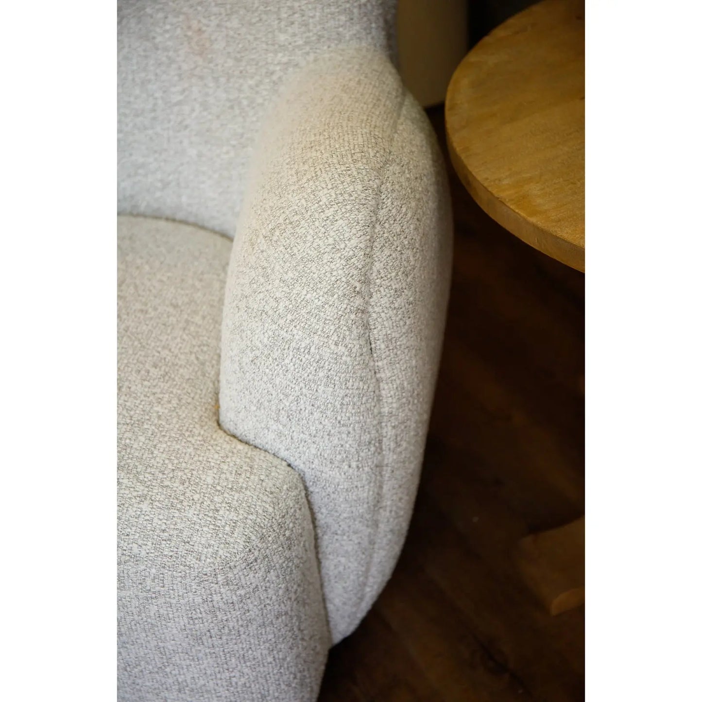 Greige Hui Large Arm Chair Makur Interior