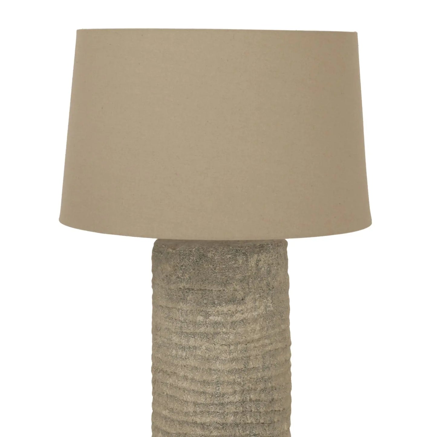 Tall Tuscan Grey Lamp Makur Interior