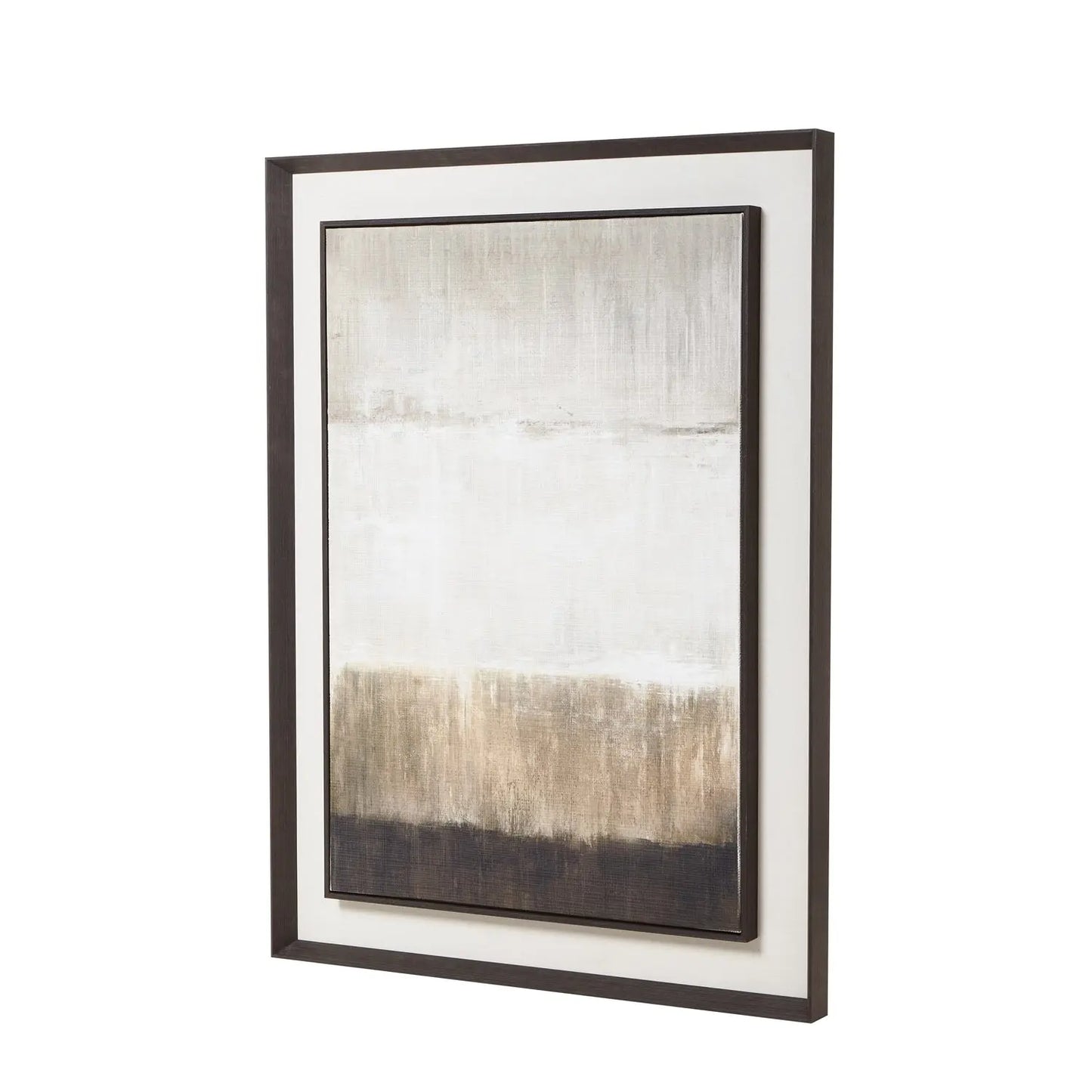 Extra Large Moderno Painting On Linen Mounted In Frame Makur Interior