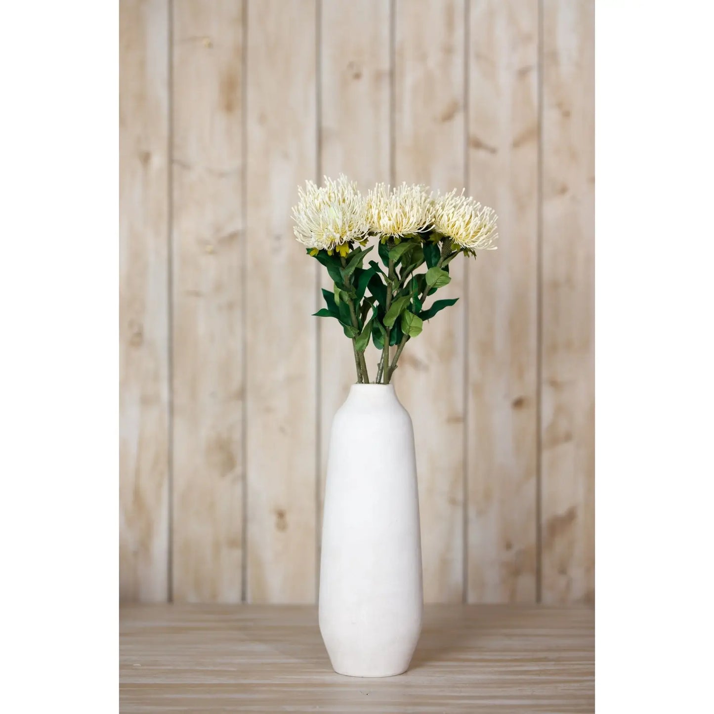 Cream Protea Lorea Stem Makur Interior