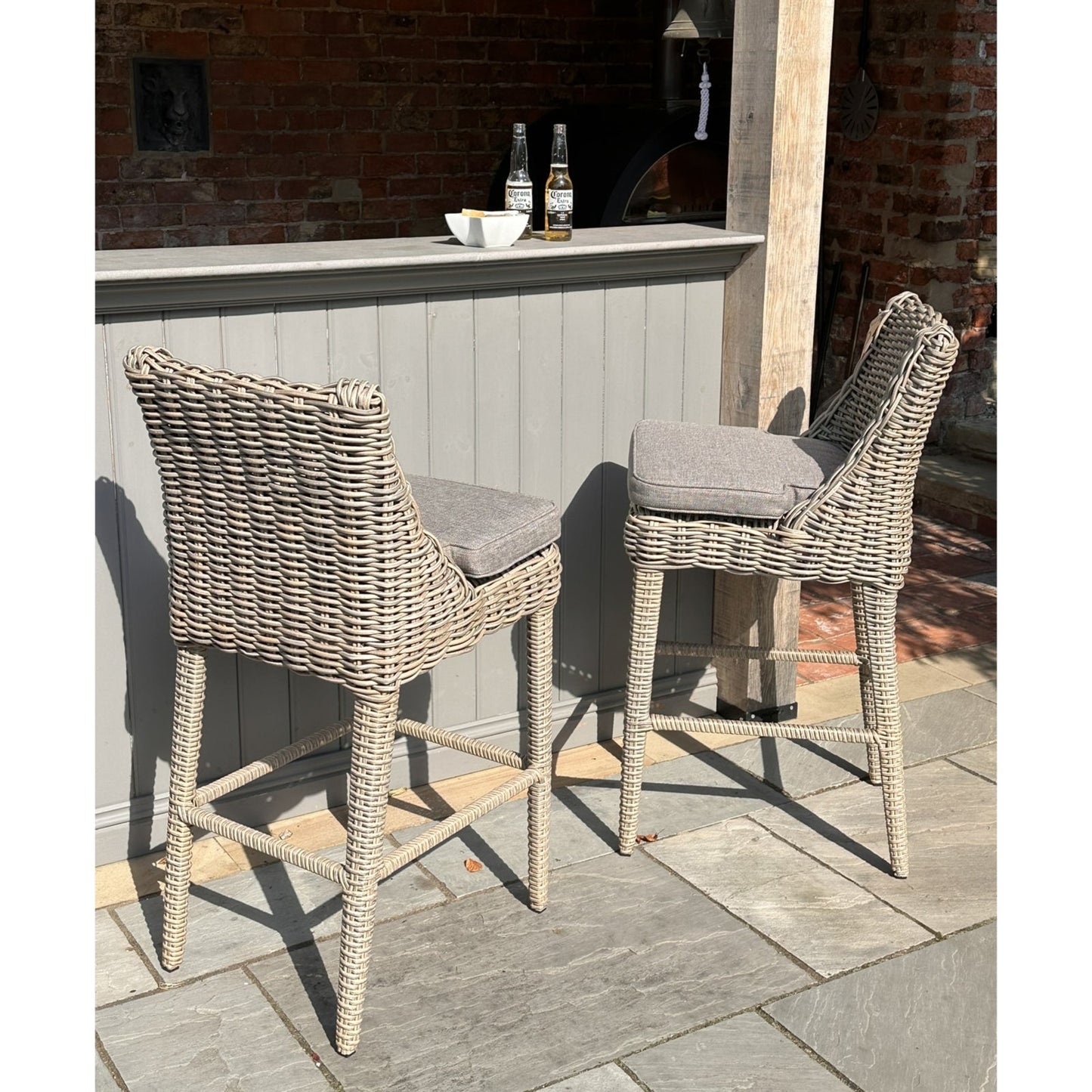 Amalfi Collection Outdoor Bar Stool Makur Interior