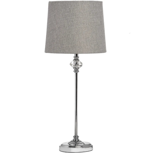 Florence Chrome Table Lamp Makur Interior