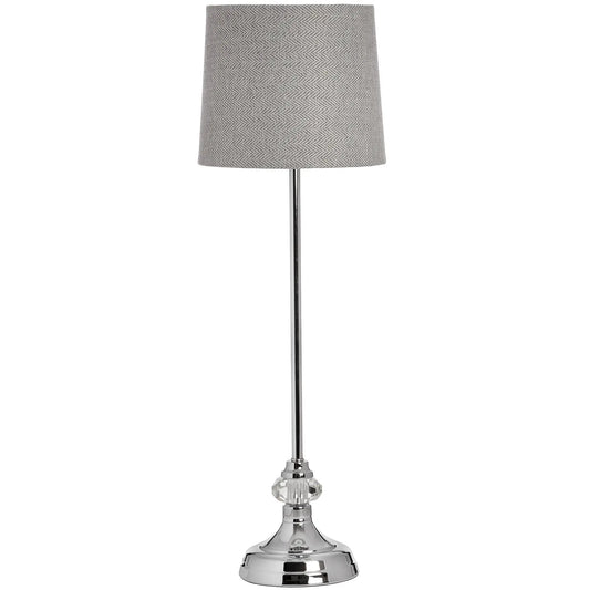 Genoa Chrome Table Lamp Makur Interior