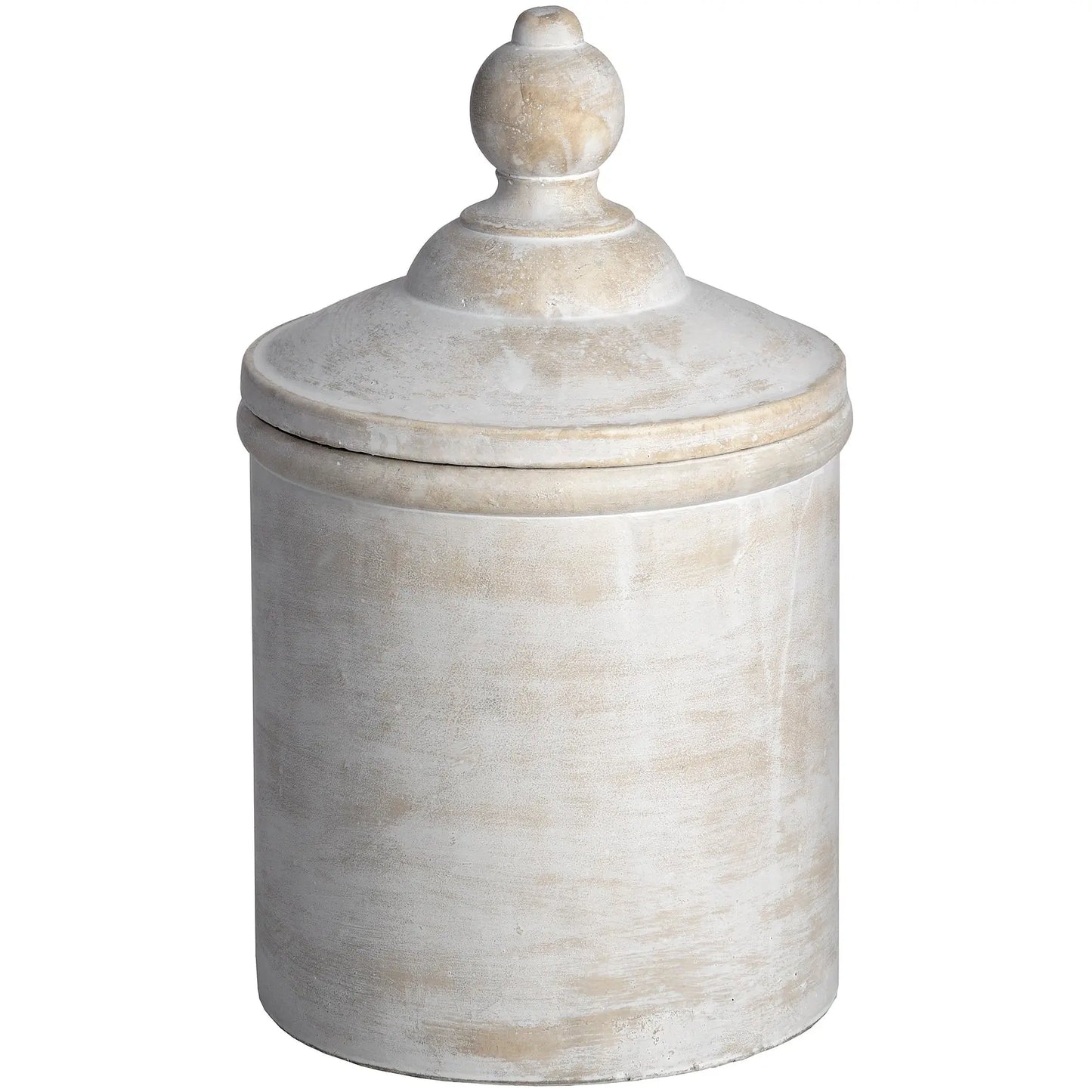 Antique White Cannister Makur Interior