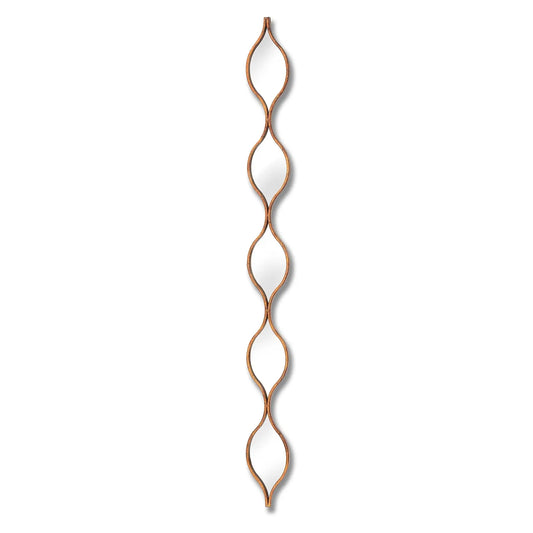 Decorative Hanging Gold Mirror Makur Interior