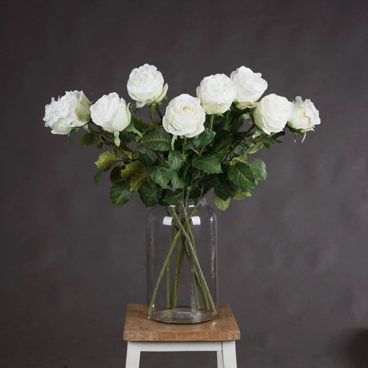 Traditional White Rose Makur Interior