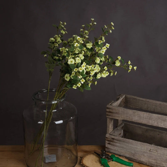 Green Wild Meadow Rose Makur Interior