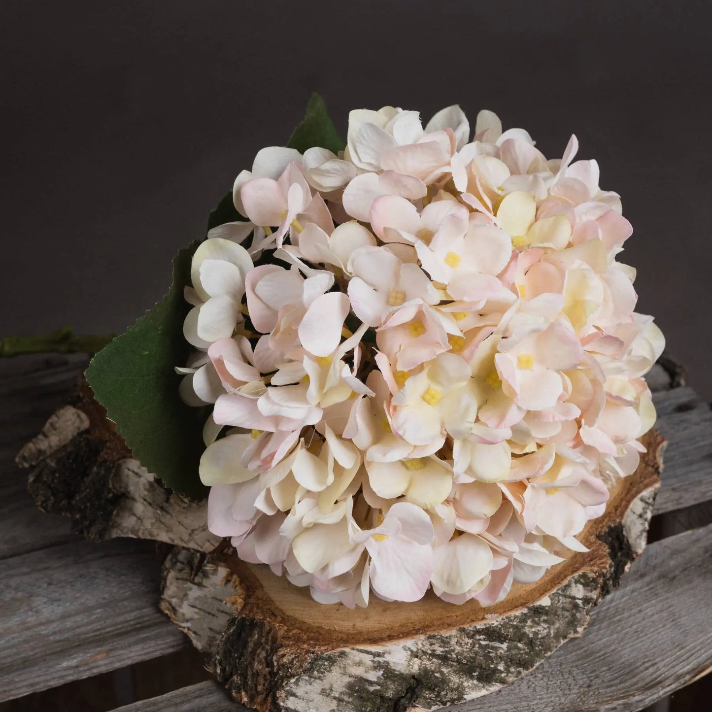 Autumn White Hydrangea Makur Interior
