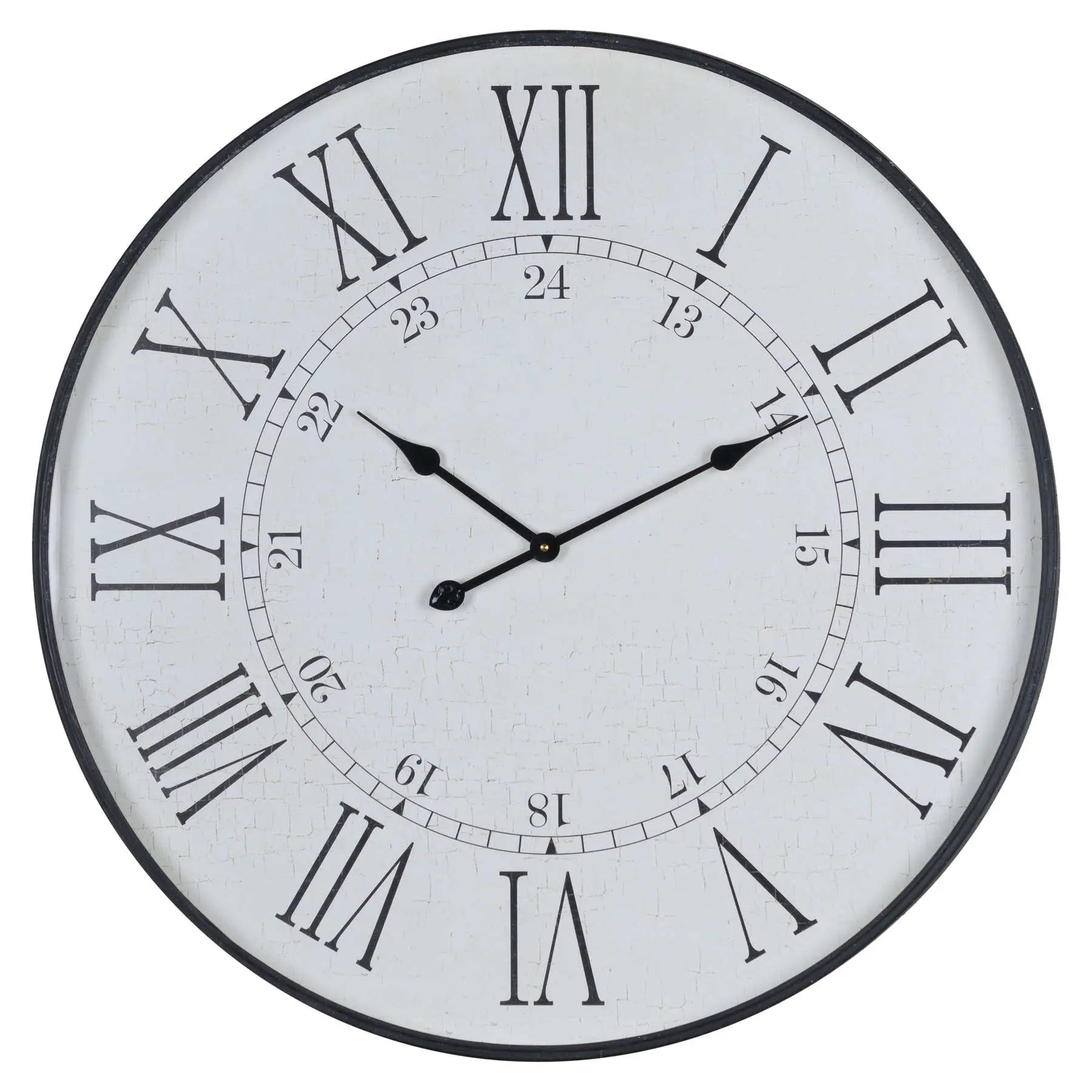 Large Embossed Station Clock Makur Interior