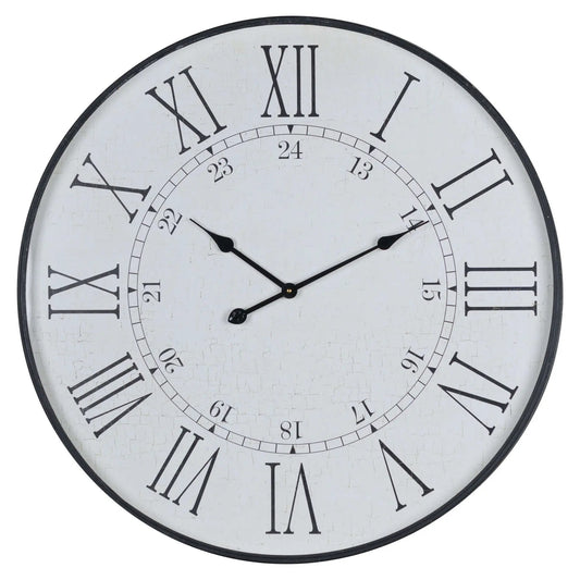 Large Embossed Station Clock Makur Interior