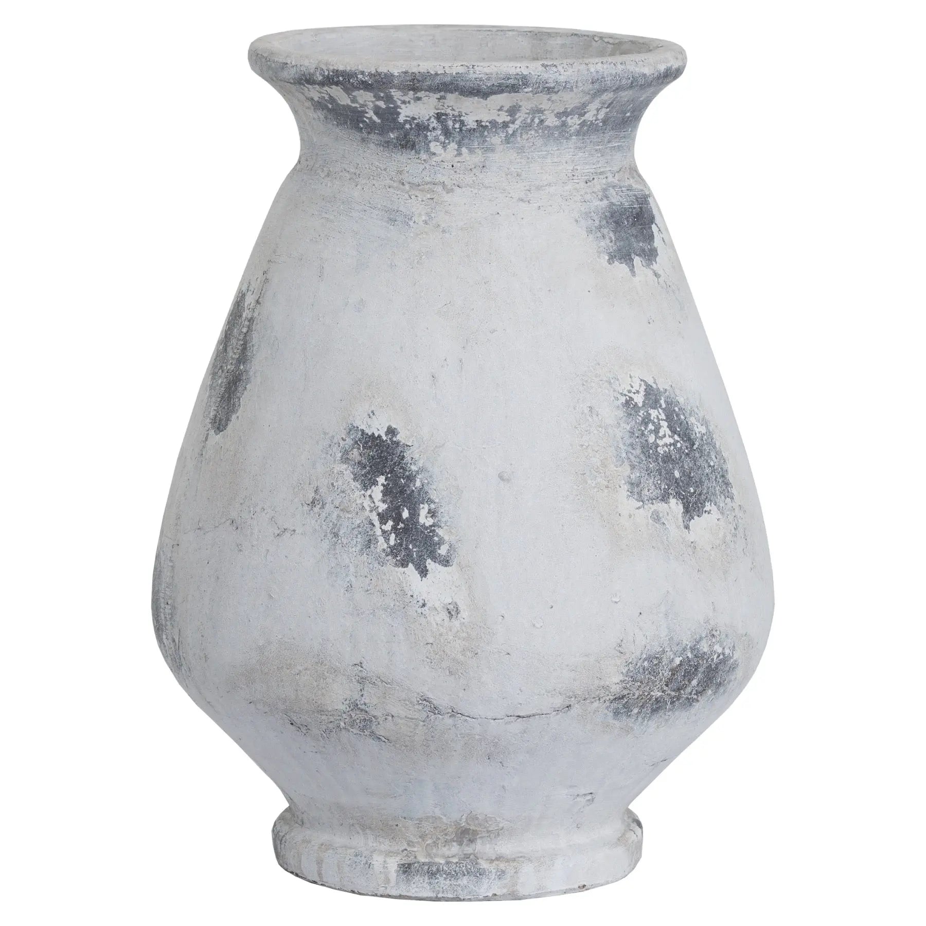 Naxos Large Antique White Vase Makur Interior