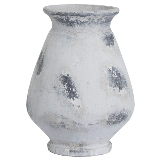 Naxos Large Antique White Vase Makur Interior