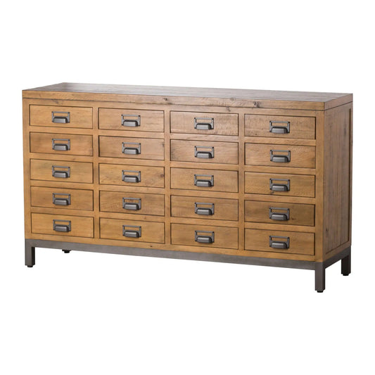 The Draftsman Collection 20 Drawer Merchant Chest Makur Interior