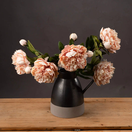 Peach Peony Rose Makur Interior