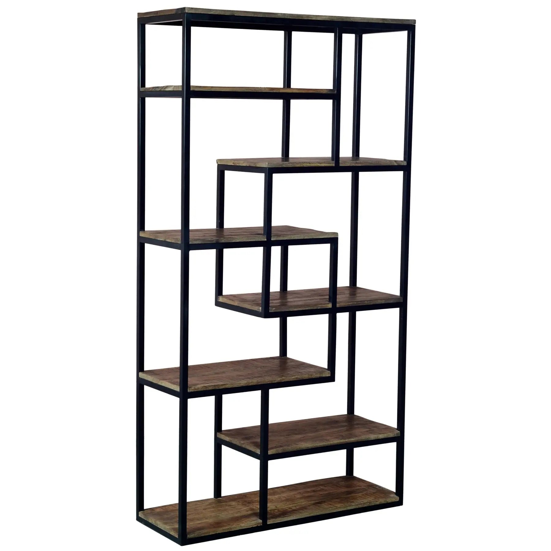 Multi Shelf Industrial Shelf Unit Makur Interior