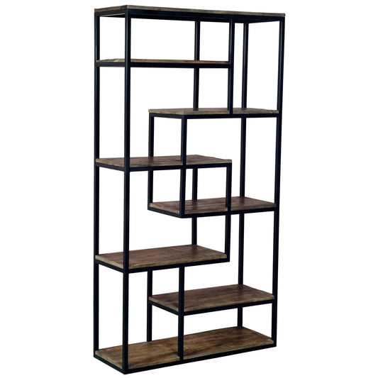 Multi Shelf Industrial Shelf Unit Makur Interior