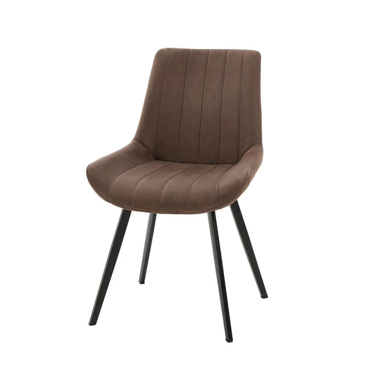 Malmo Coffee Dining Chair Makur Interior