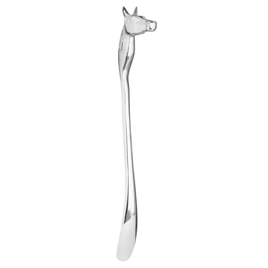 Silver Nickel Horse Head Detail Shoe Horn Makur Interior