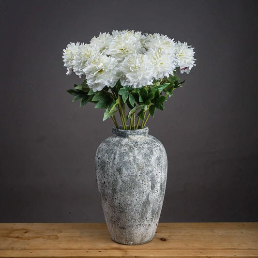 Classic White Peony Makur Interior