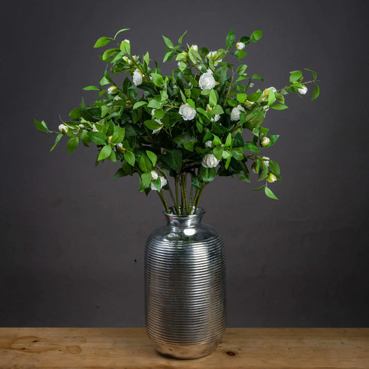 Cream Gardenia Stem Makur Interior