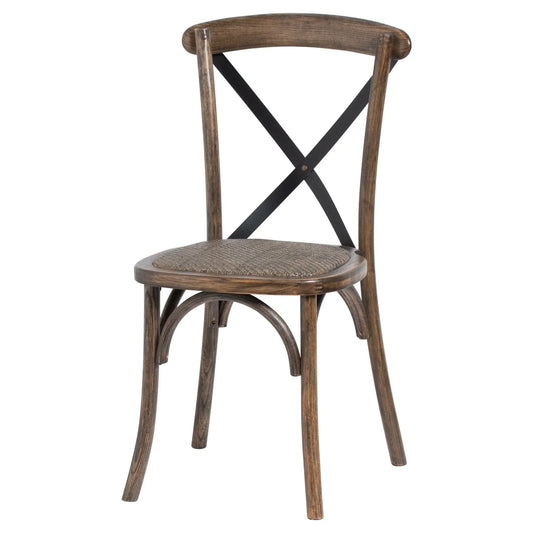Cross Back Dining Chair Makur Interior