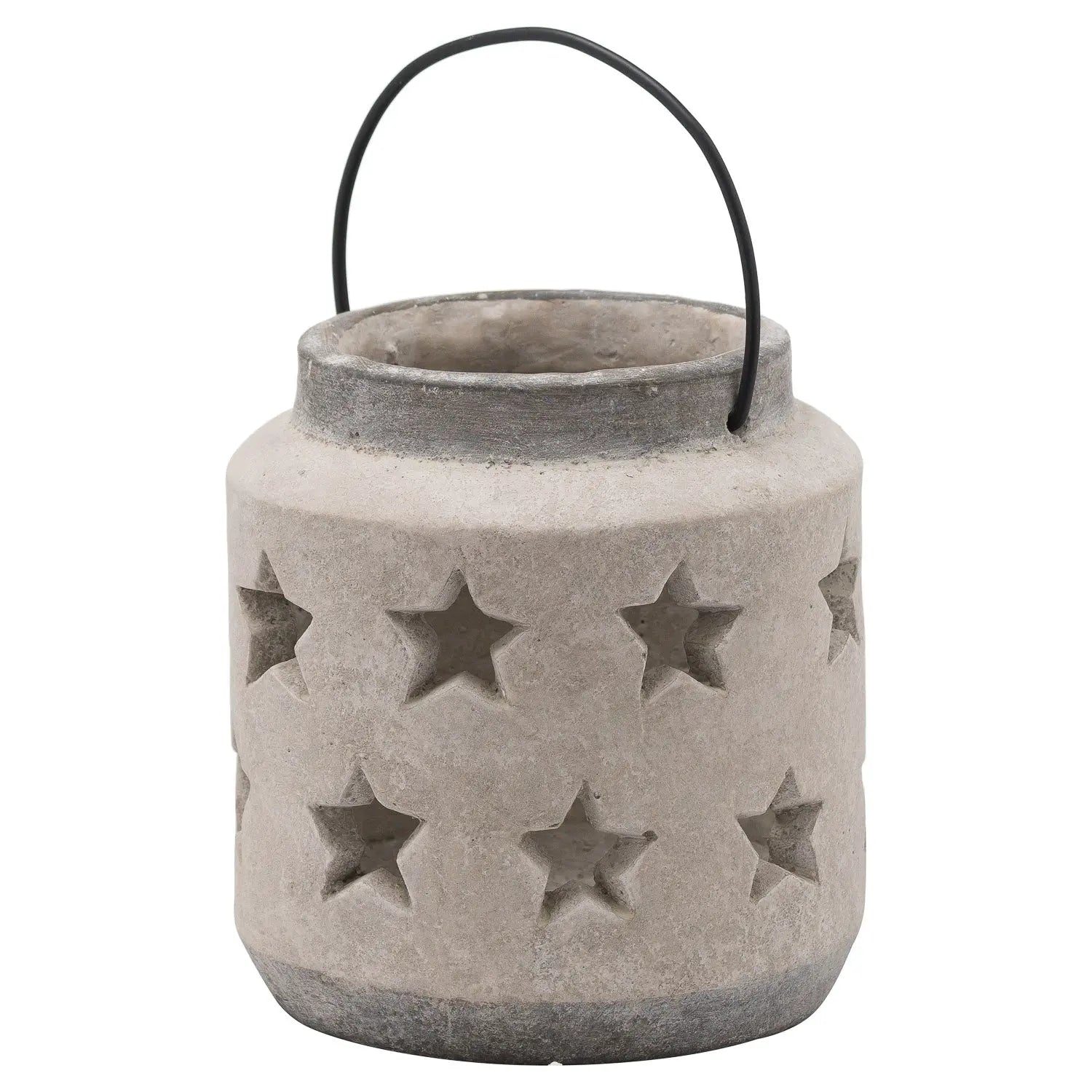 Bloomville Stone Star Lantern Makur Interior