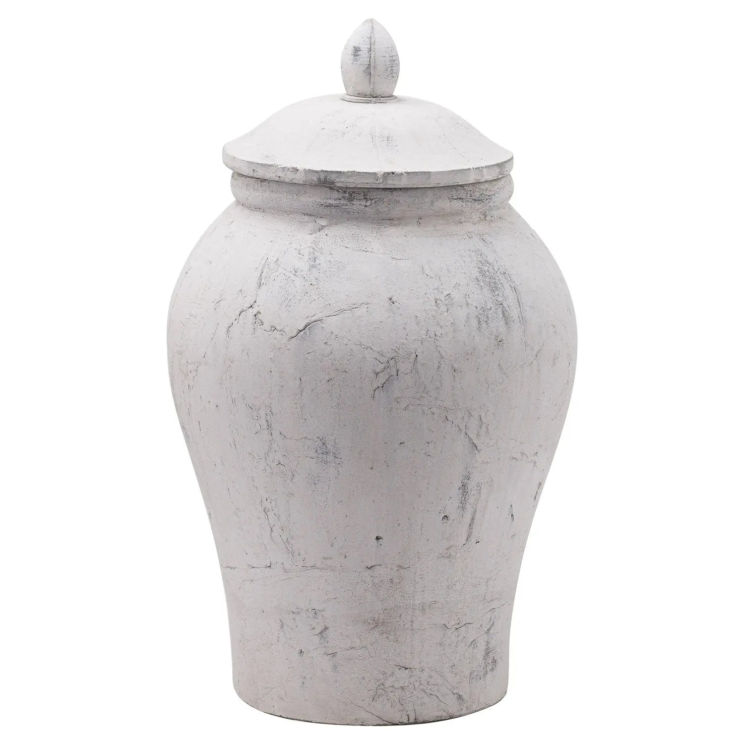 Bloomville Large Stone Ginger Jar Makur Interior