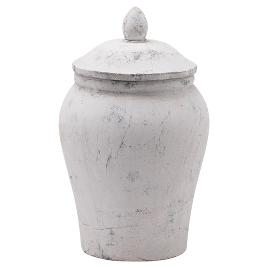 Bloomville Stone Ginger Jar Makur Interior