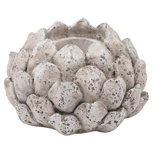 Stone Effect Acorn Tea Light Holder Makur Interior