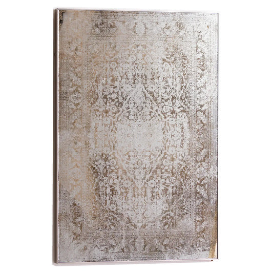 Antique Etched foxed Wall Art Mirror Makur Interior
