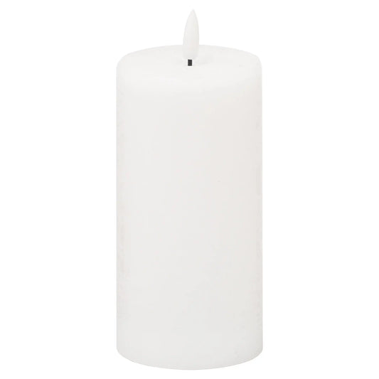 Luxe Collection Natural Glow 3x6 LED White Candle Makur Interior