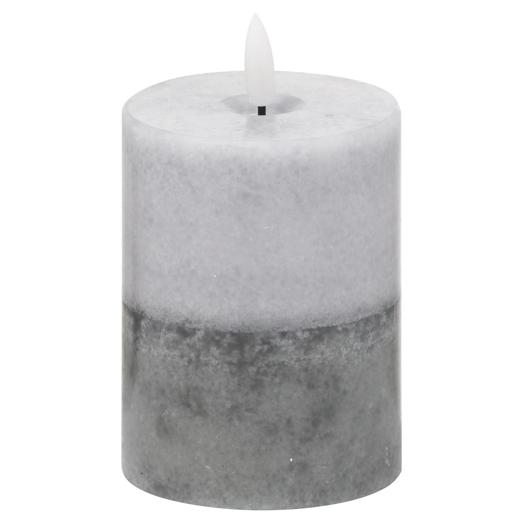 Luxe Collection Natural Glow 3x4 Stone LED Candle Makur Interior