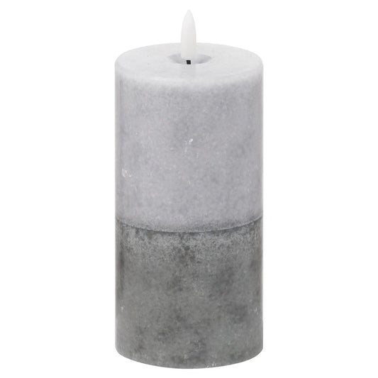 Luxe Collection Natural Glow 3x6 Stone LED Candle Makur Interior