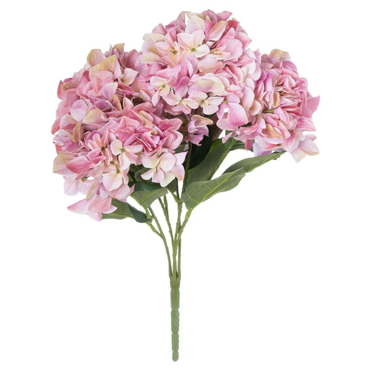 Shabby Pink Hydrangea Bouquet Makur Interior