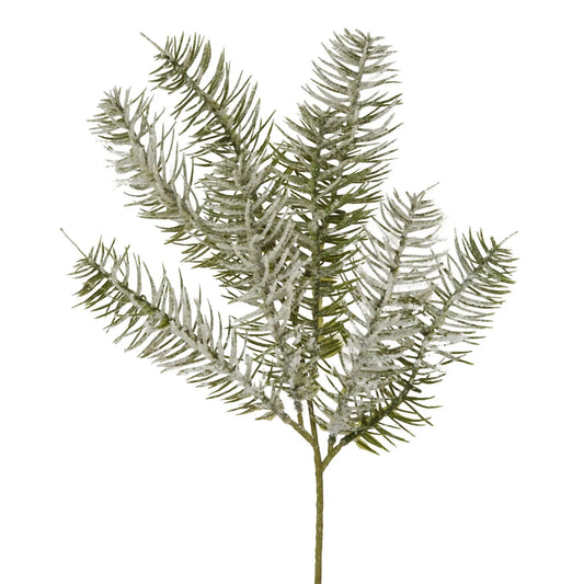 Single Snow Pine Spray Makur Interior