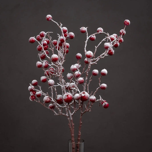 Large Red Festive Berry Makur Interior