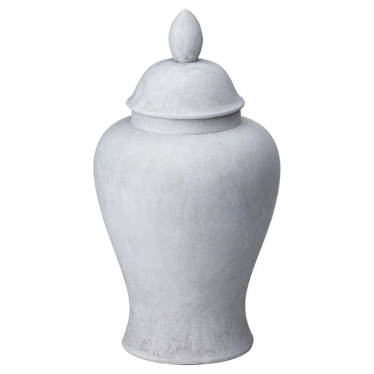 Darcy Large Stone Ginger Jar Makur Interior