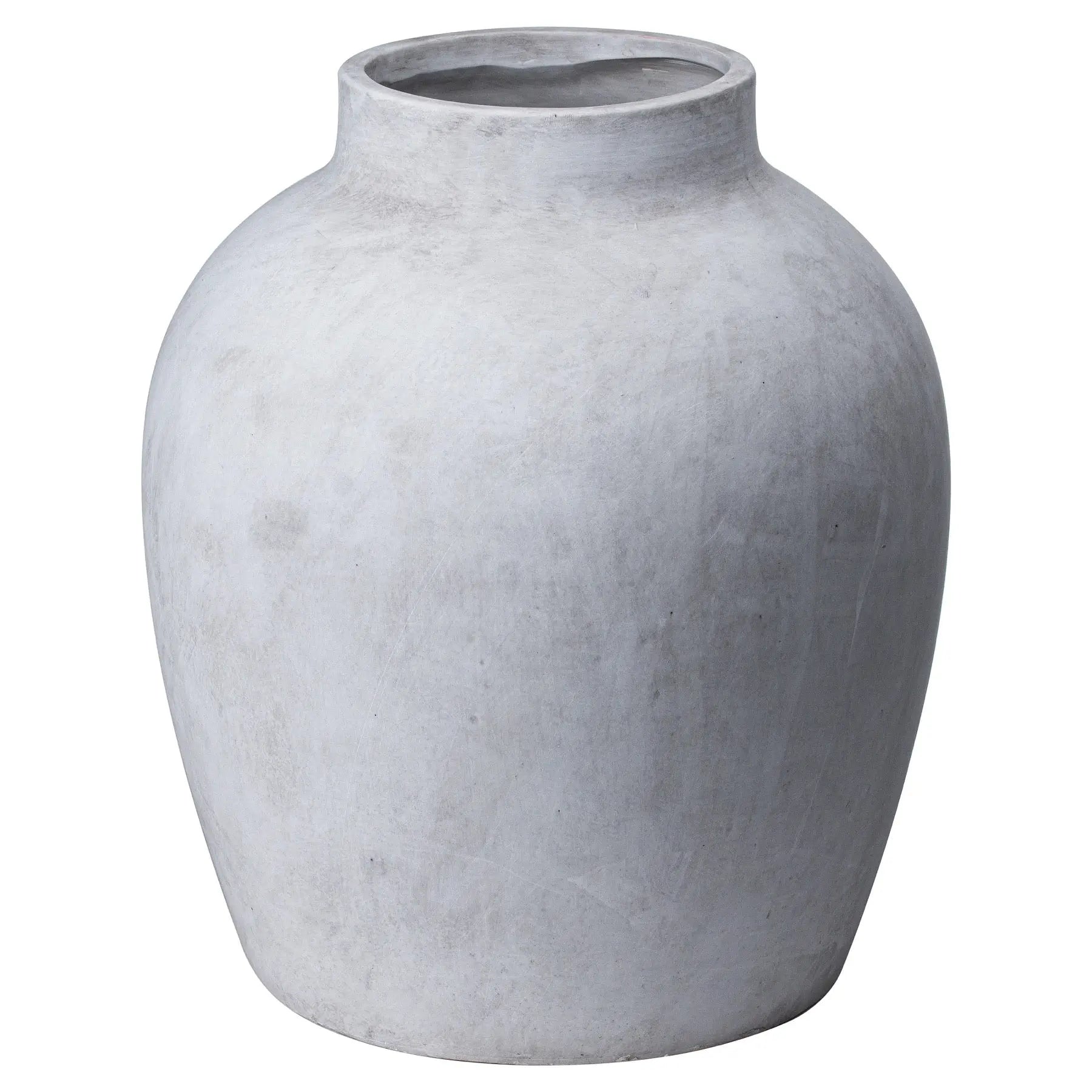 Darcy Stone Vase Makur Interior