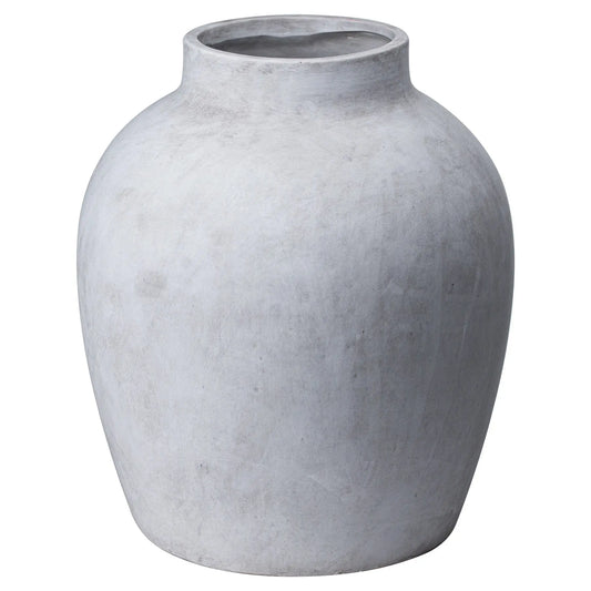 Darcy Stone Vase Makur Interior