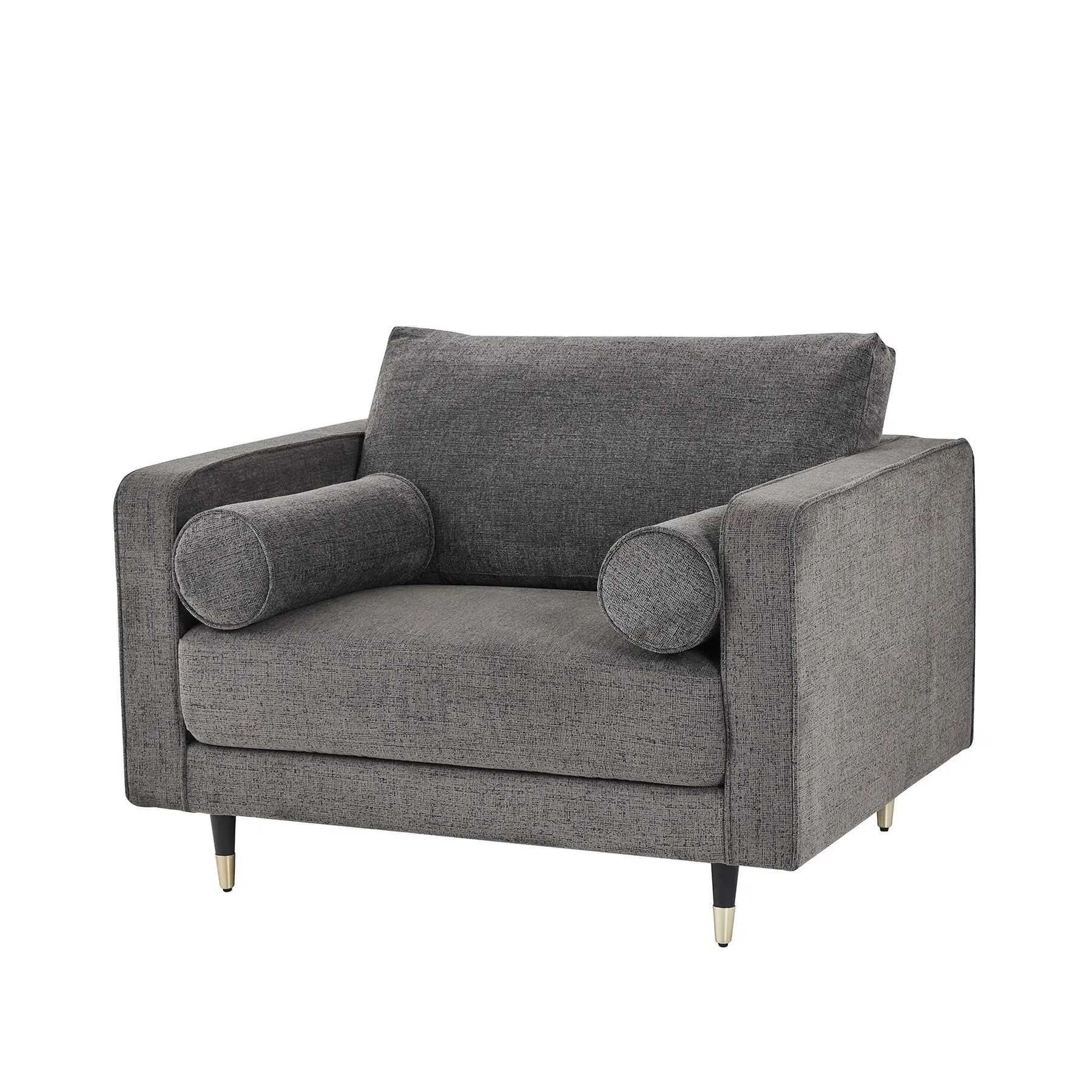 Hampton Grey Large Arm Chair Makur Interior