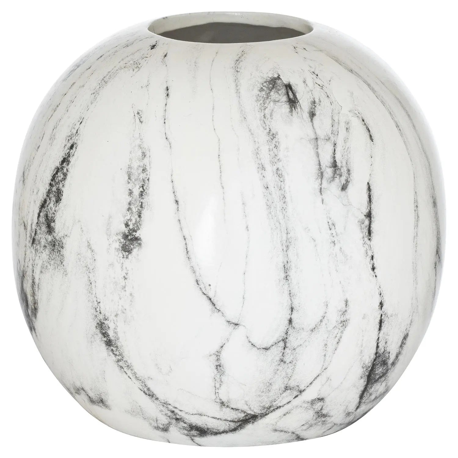 Marble Pudding Vase Makur Interior